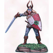 Female Cavalier with Sword and Sheild Miniature