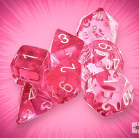 Chessex Translucent 7 Polyhedral Dice Set