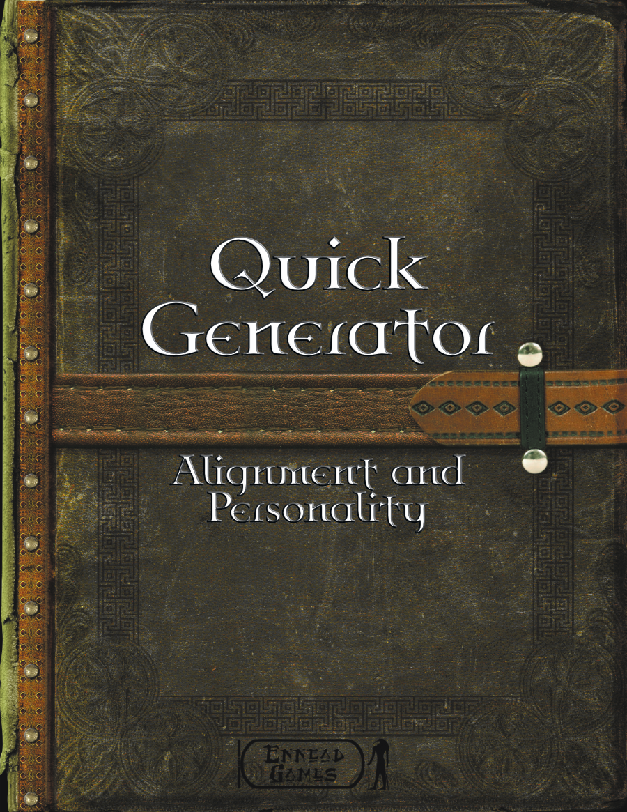 Quick Generator - Alignment and Personality